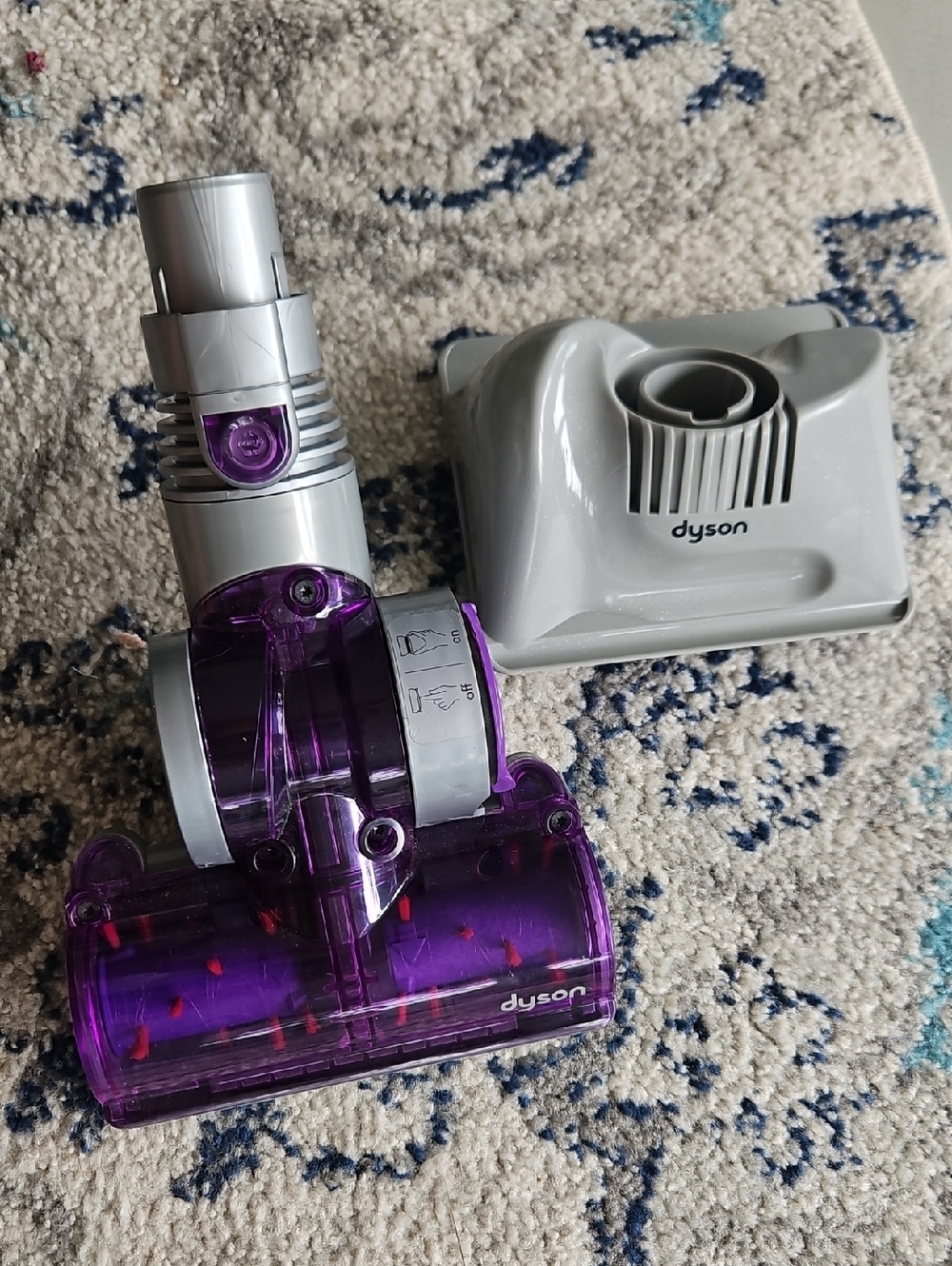Dyson Mini Turbine Head & Zorb Purple Pet Hair Upholstery (DC07, DC11, DC14)